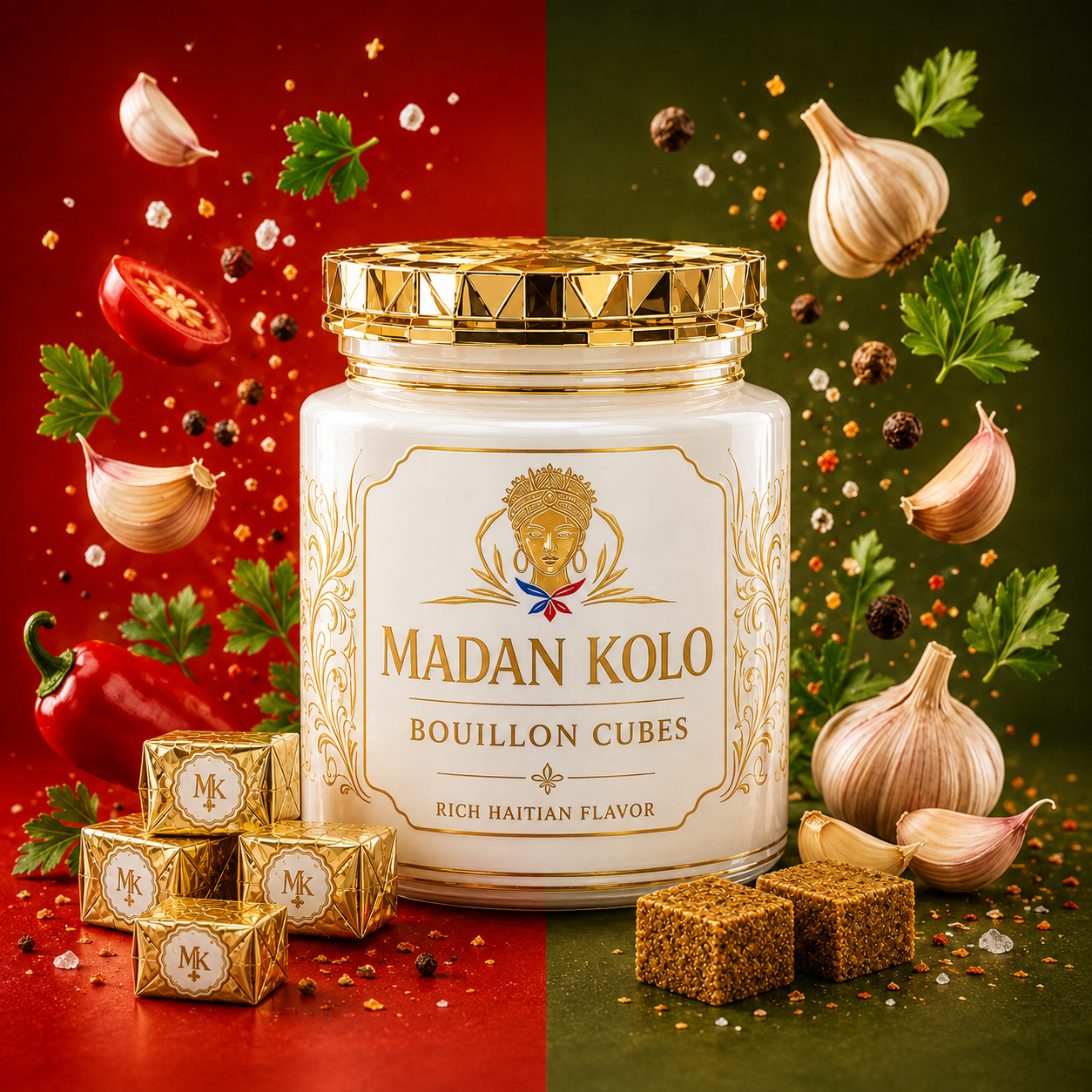 Madan Kolo bouillon cubes 🇭🇹
