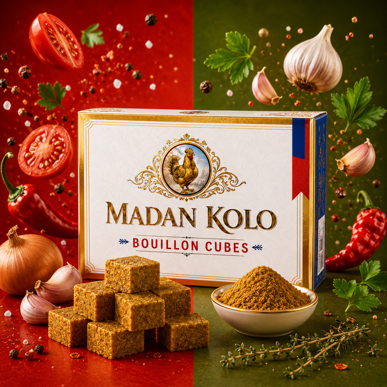 Madan Kolo bouillon cubes 🇭🇹