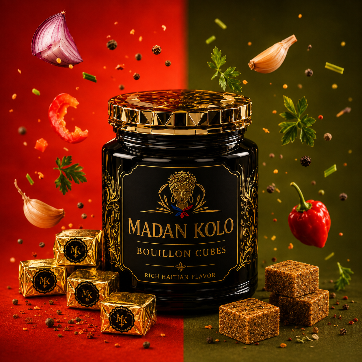 Madan Kolo bouillon cubes 🇭🇹