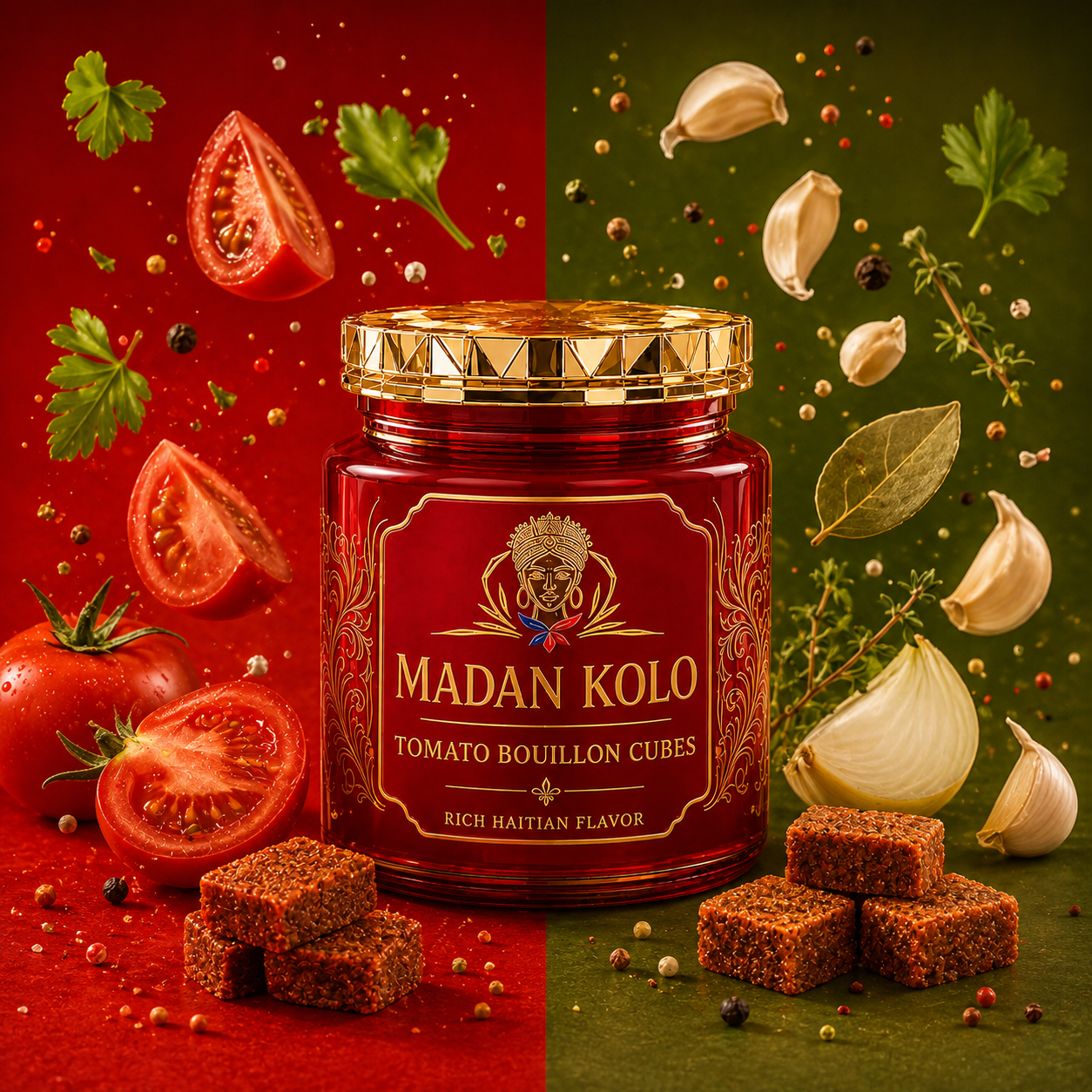 Kolo Tomato bouillon cubes 🇭🇹