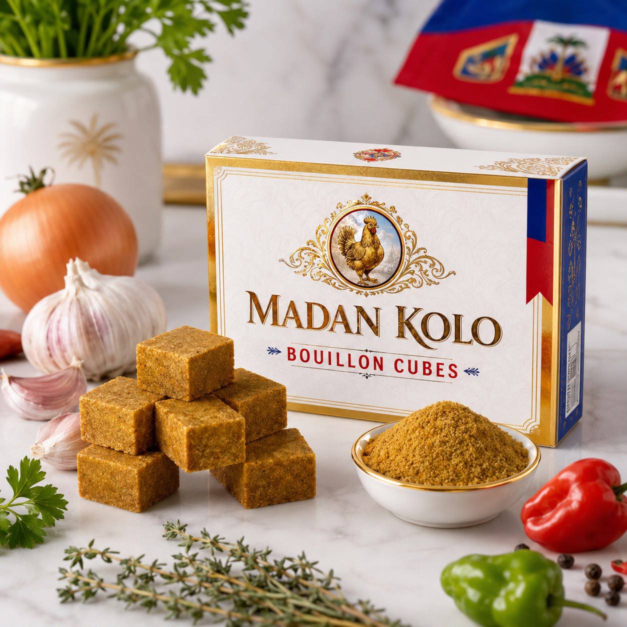 Madan Kolo bouillon cubes 🇭🇹