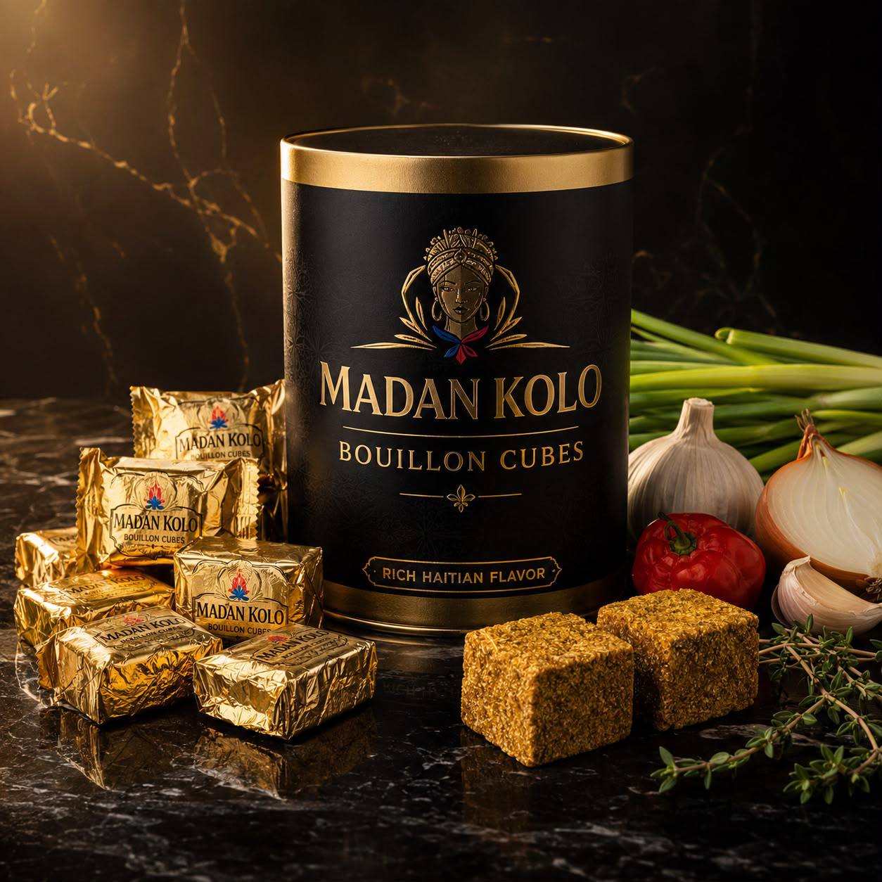 Madan Kolo bouillon cubes 🇭🇹