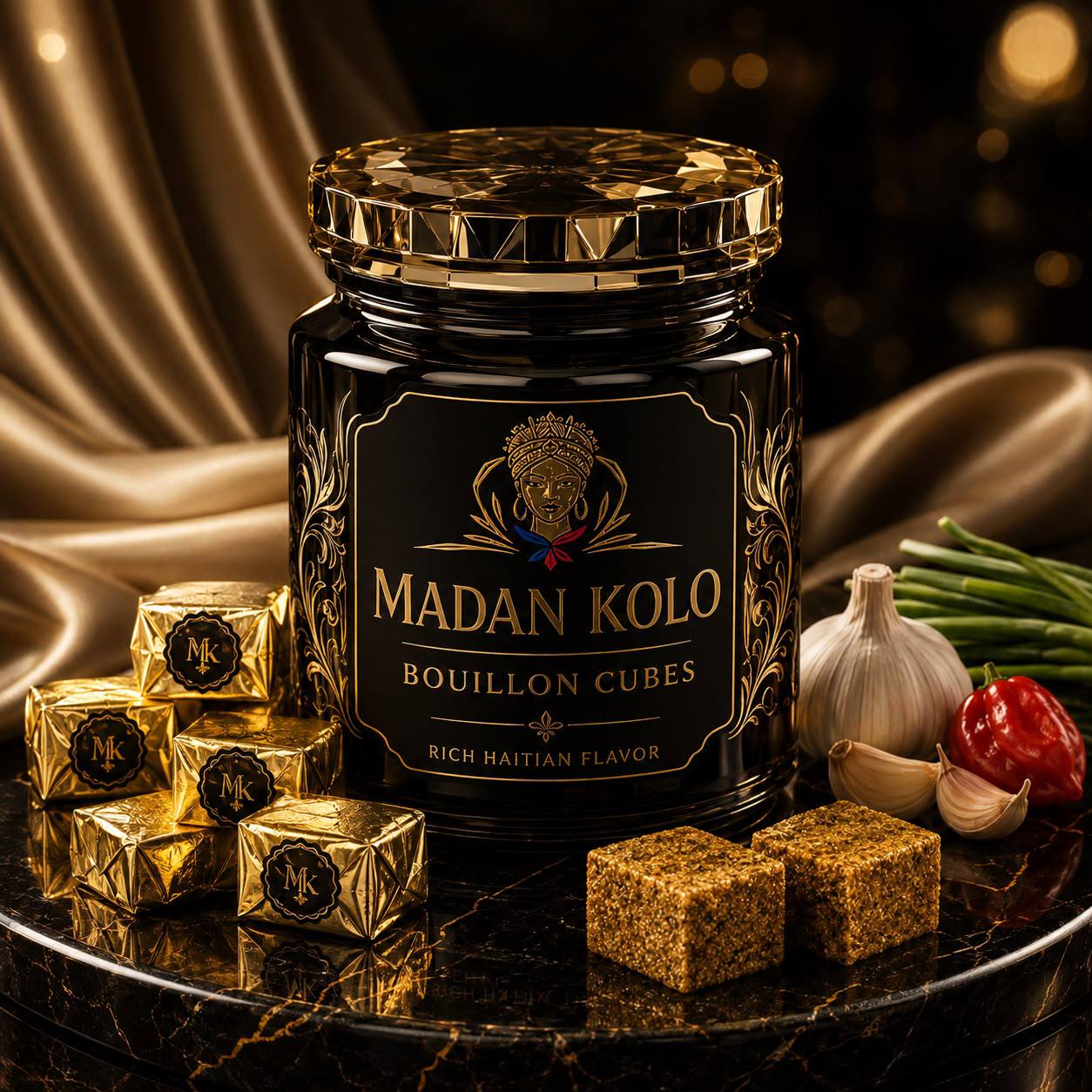 Madan Kolo bouillon cubes 🇭🇹