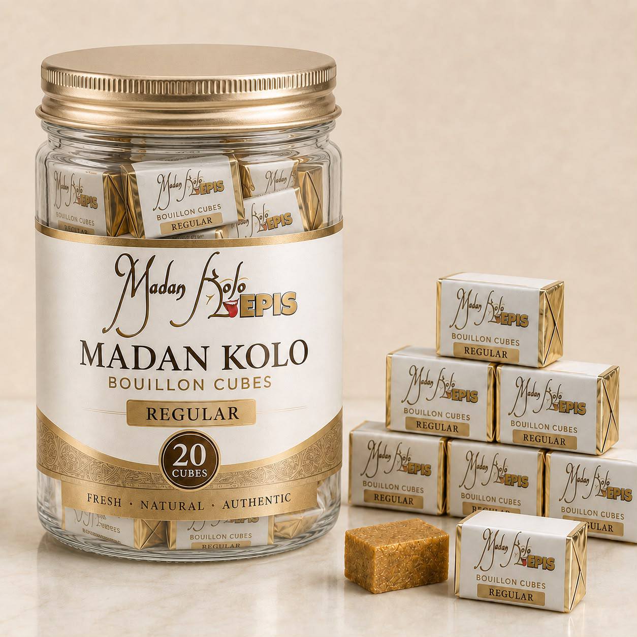 Madan Kolo bouillon cubes 🇭🇹